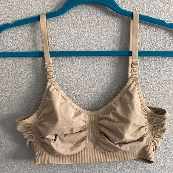 SKIMS Other - SKIMS- nude color nursing sculpting bra- Size XL/L